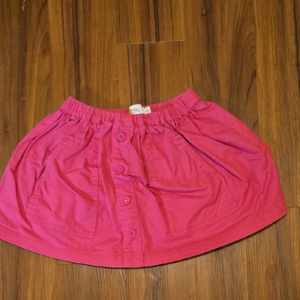 Mini Boden Pink Skirt 5-6